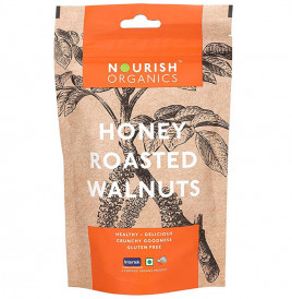 Nourish Organics Honey Roasted Walnuts   Pack  100 grams